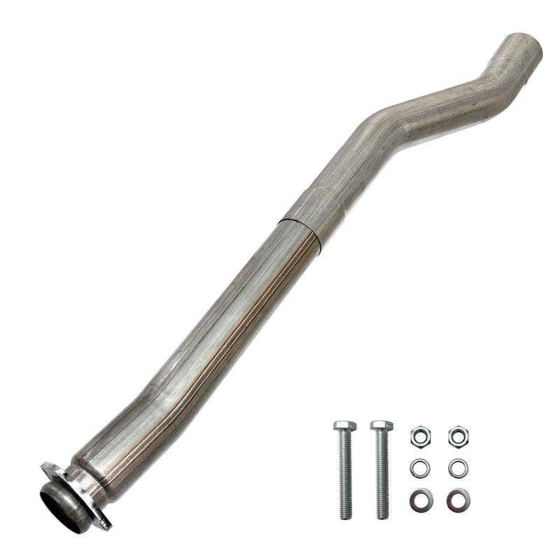 2003-2007 6.0L Ford Powerstroke 3.5"Cat &Muffler Delete Pipe