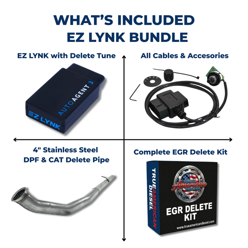 2010-2012 Dodge Ram Cummins 6.7L Full Delete Bundle