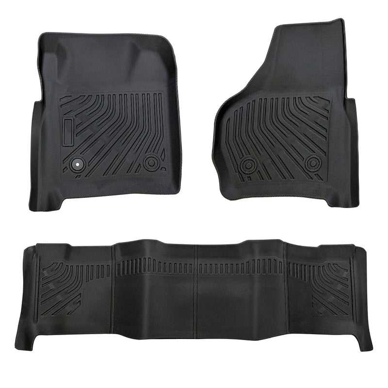 1999-2007 Ford F250 F350 F450 SuperCrew Cab All-Weather TPE Floor Mats