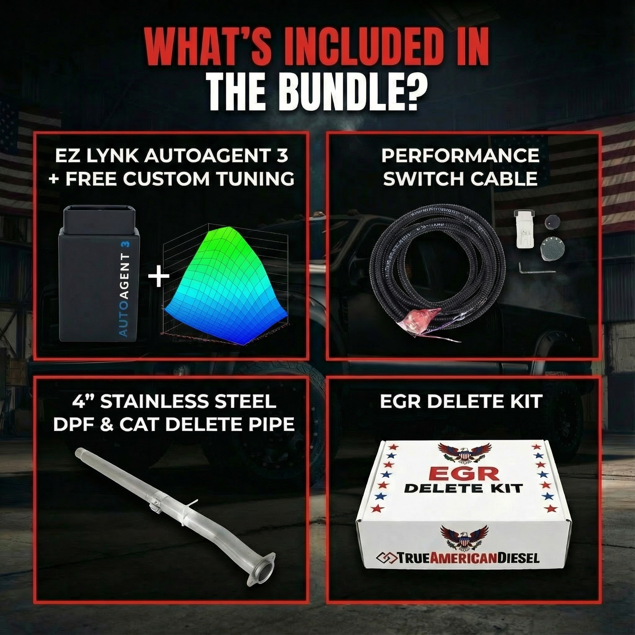 Ford 6.4 Powerstroke Full Delete Bundle | 2008-2010