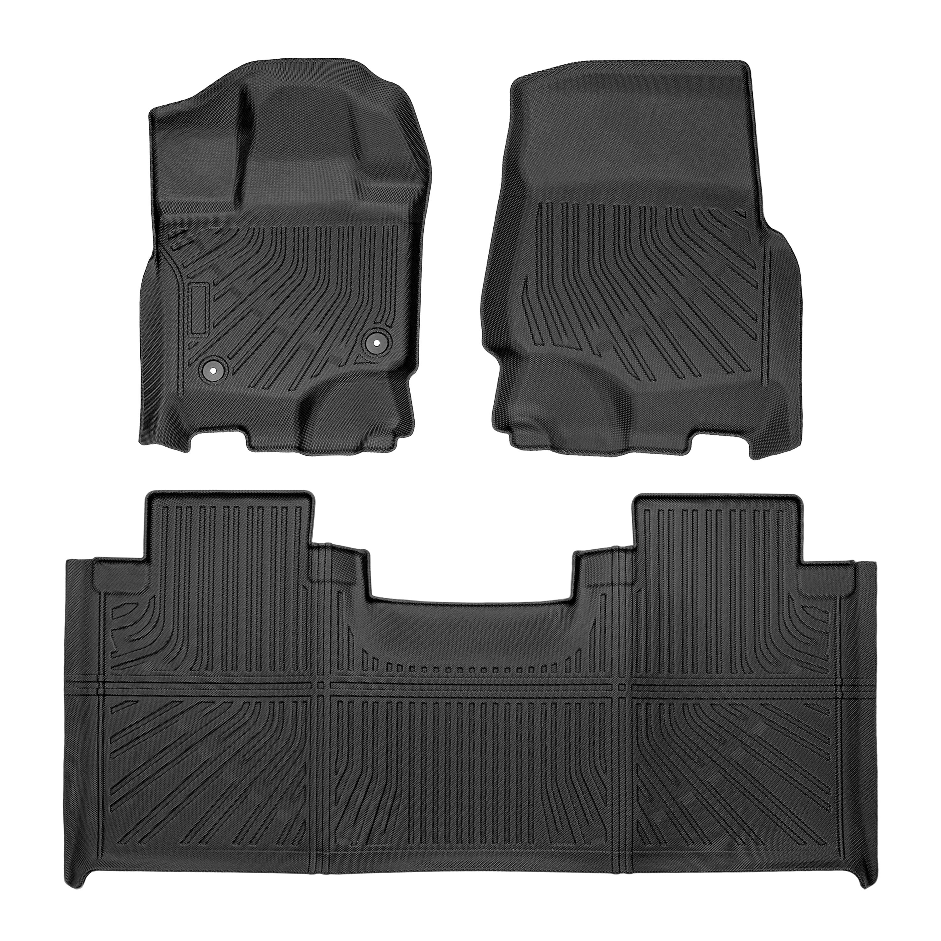2015-2025 Ford F150 SuperCab All-Weather TPE Floor Mats