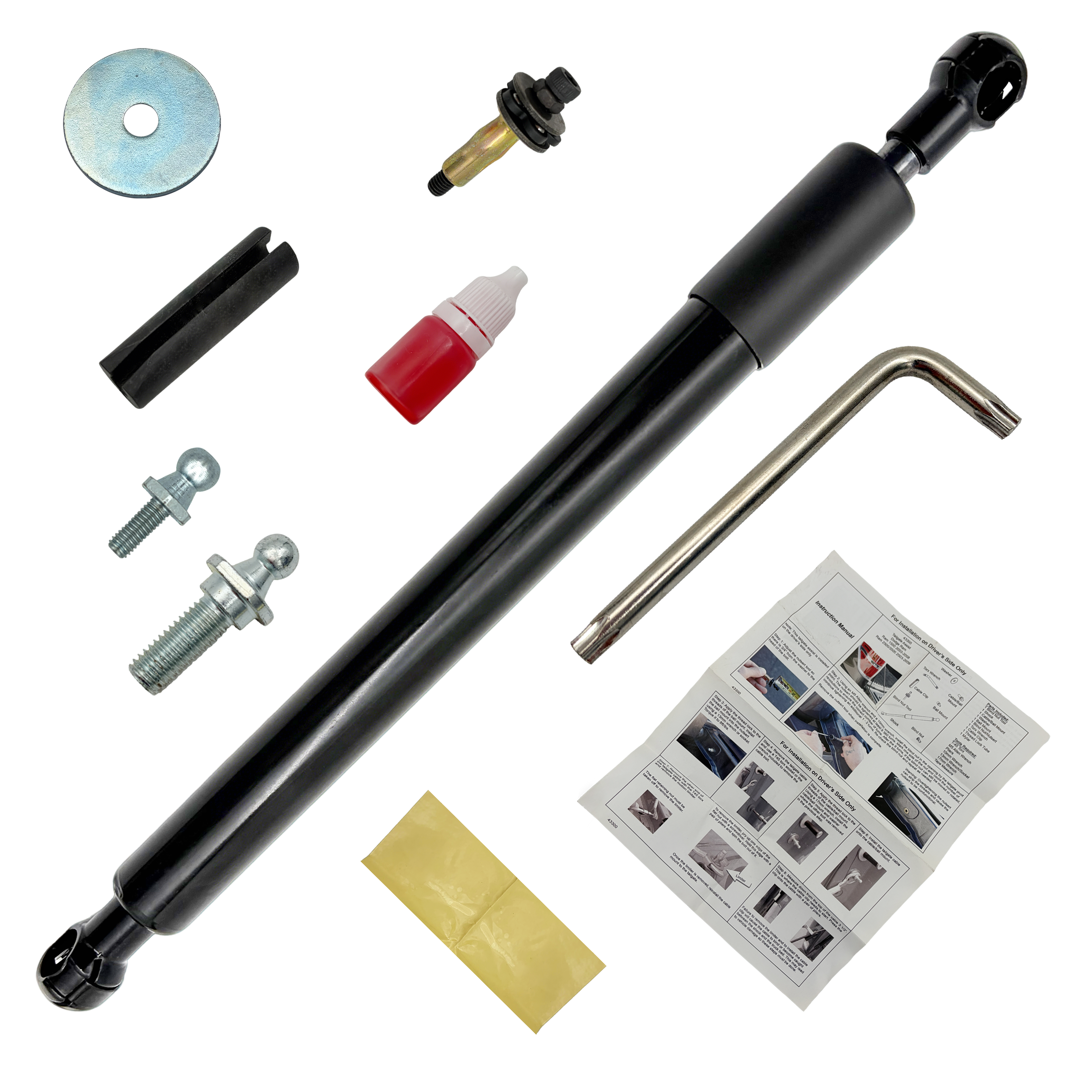2003-2008 Dodge Ram 1500 & 2003-2009 Ram 2500 3500 Tailgate Assist Shock Kit