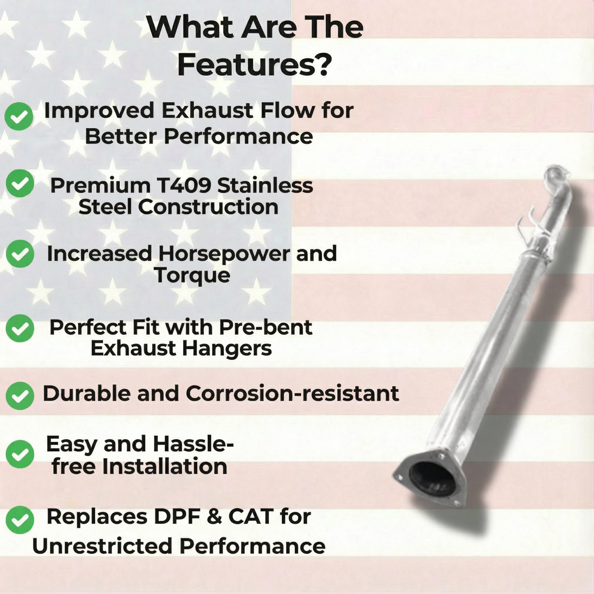 DPF Delete \ Full Exhaust System \ FORD 6.7L POWERSTROKE 2011-2025