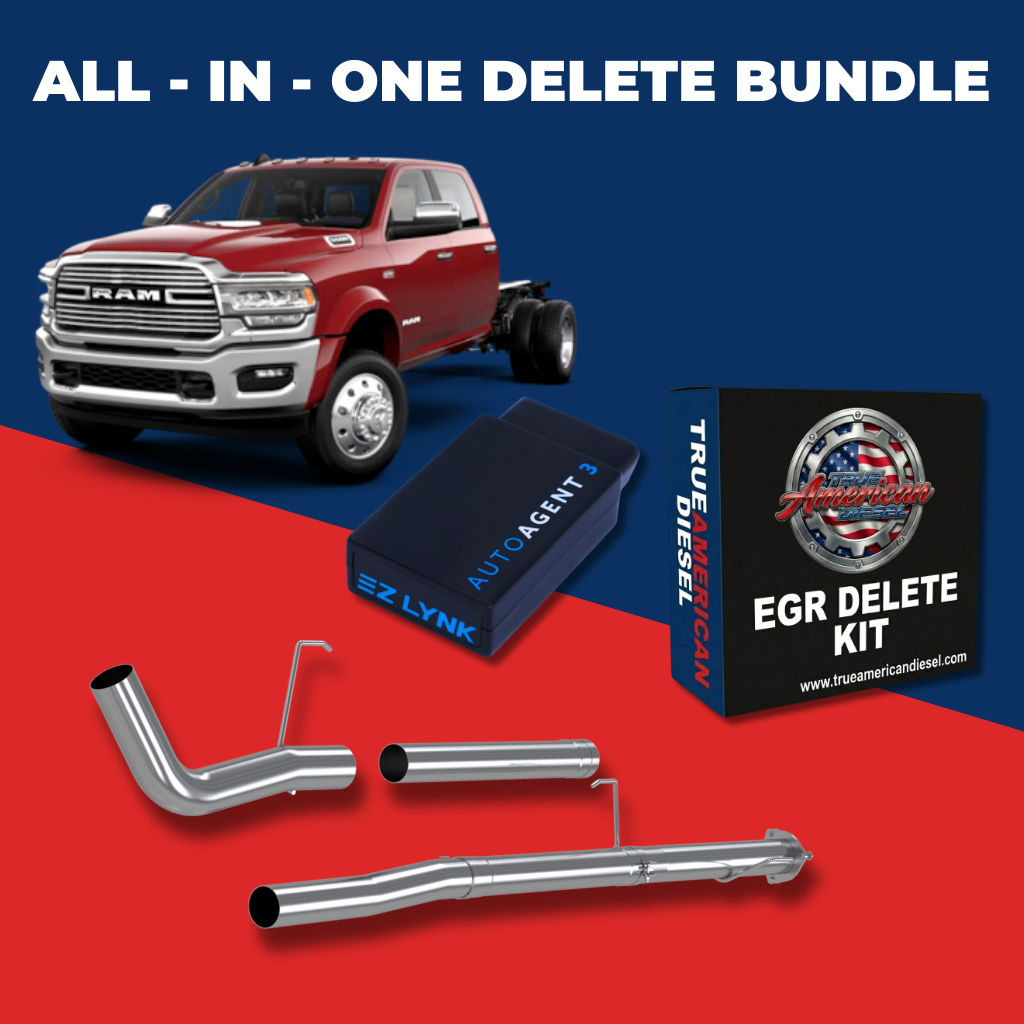 2010-2021 Cab & Chassis Ram Cummins Full Delete Bundle