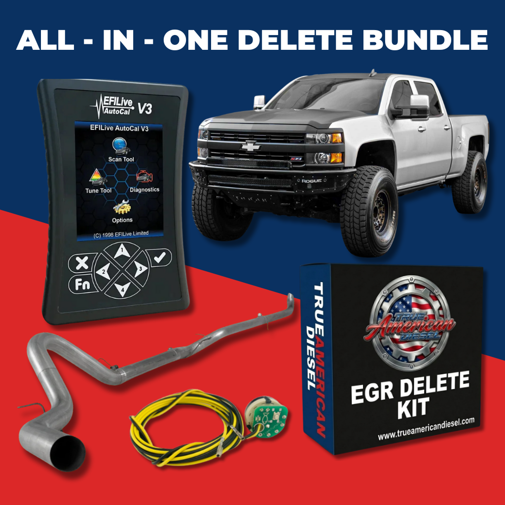 2007.5-2010 GMC Chevy Duramax 6.6 LMM Full Delete Bundle | EFI Live
