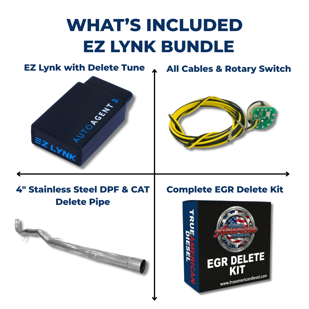 2011-2016 GMC Chevy Duramax 6.6 LML Full Delete Bundle | EZ LYNK AutoAgent 3