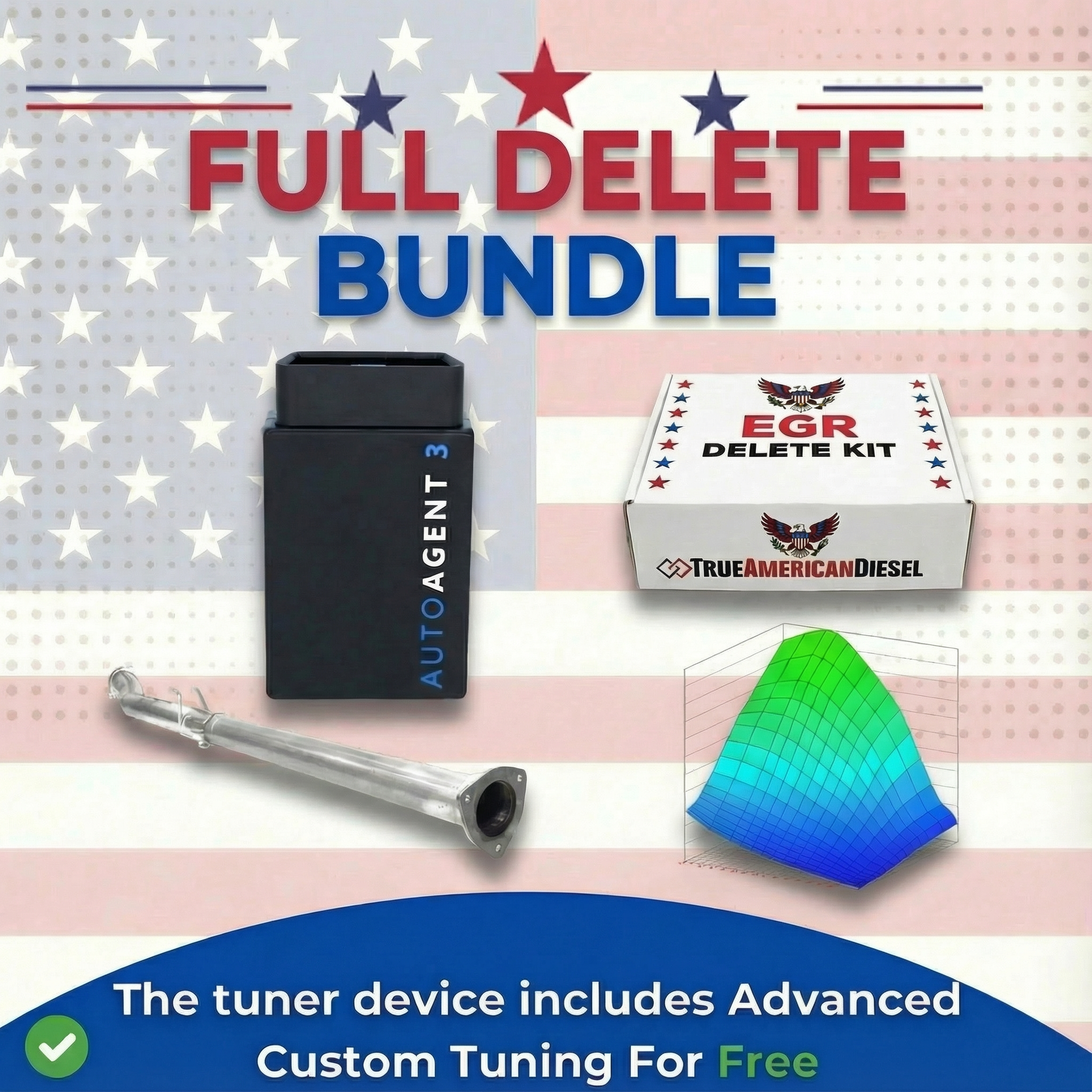 Ford 6.4 Powerstroke Full Delete Bundle | 2008-2010