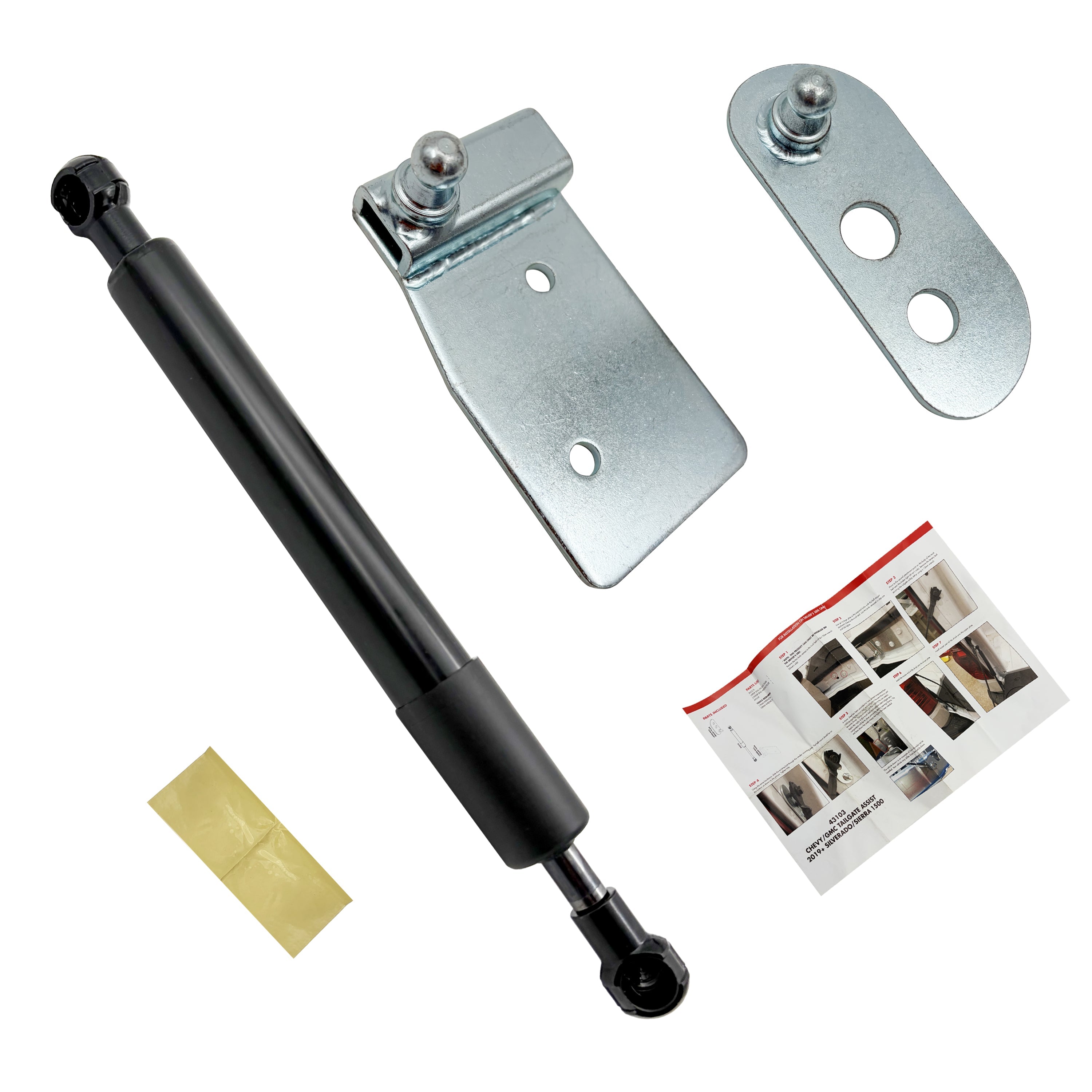 2019-2024 Chevy Silverado GMC Sierra 1500 Tailgate Assist Shock Kit