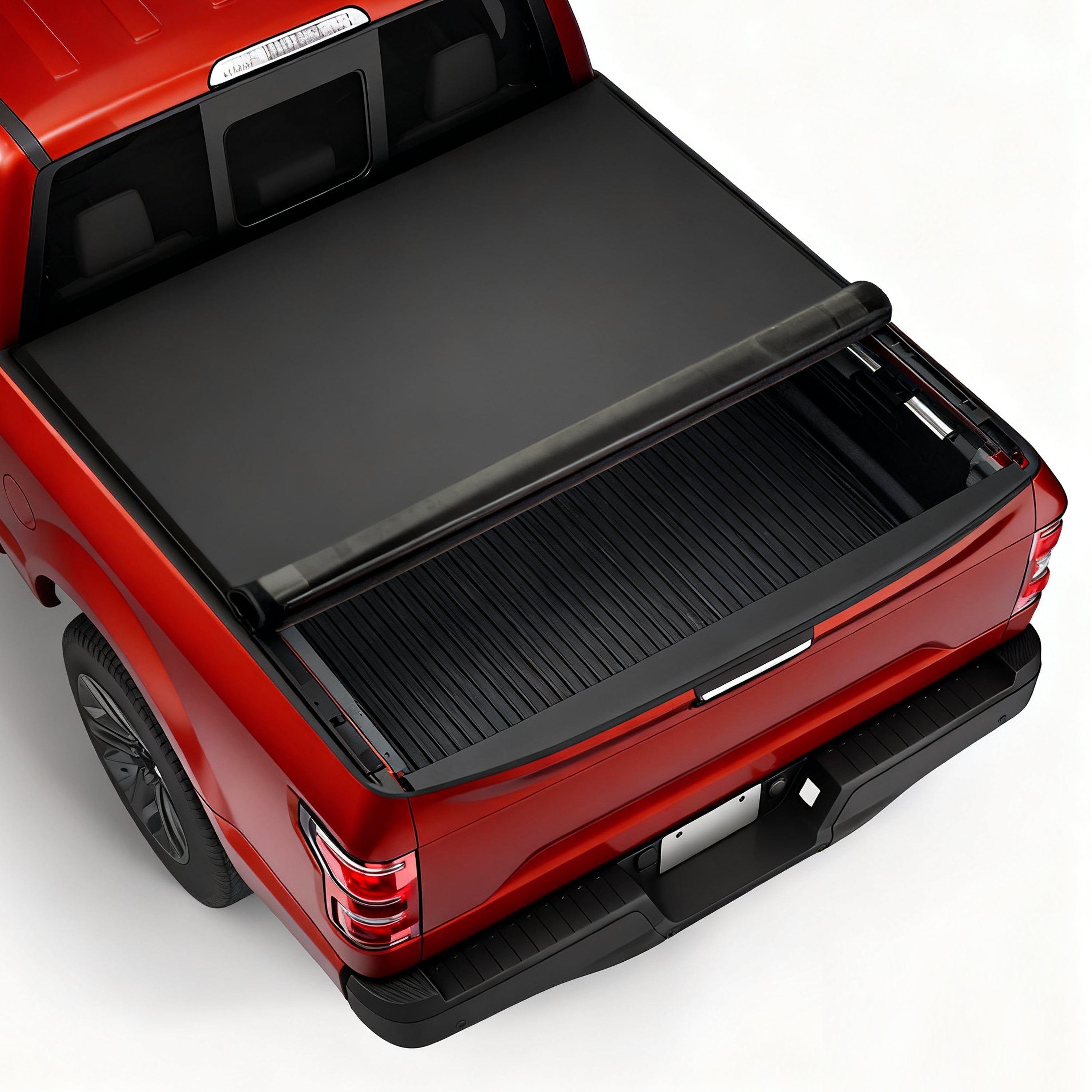 2004-2014 Ford F150 6.5FT Soft Roll Up Tonneau Cover Truck Bed