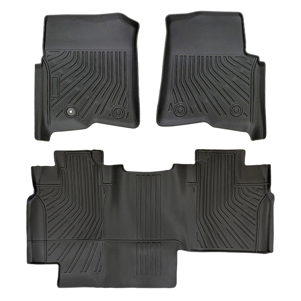 2004-2008 Ford F150 SuperCrew Cab All-Weather TPE Floor Mats