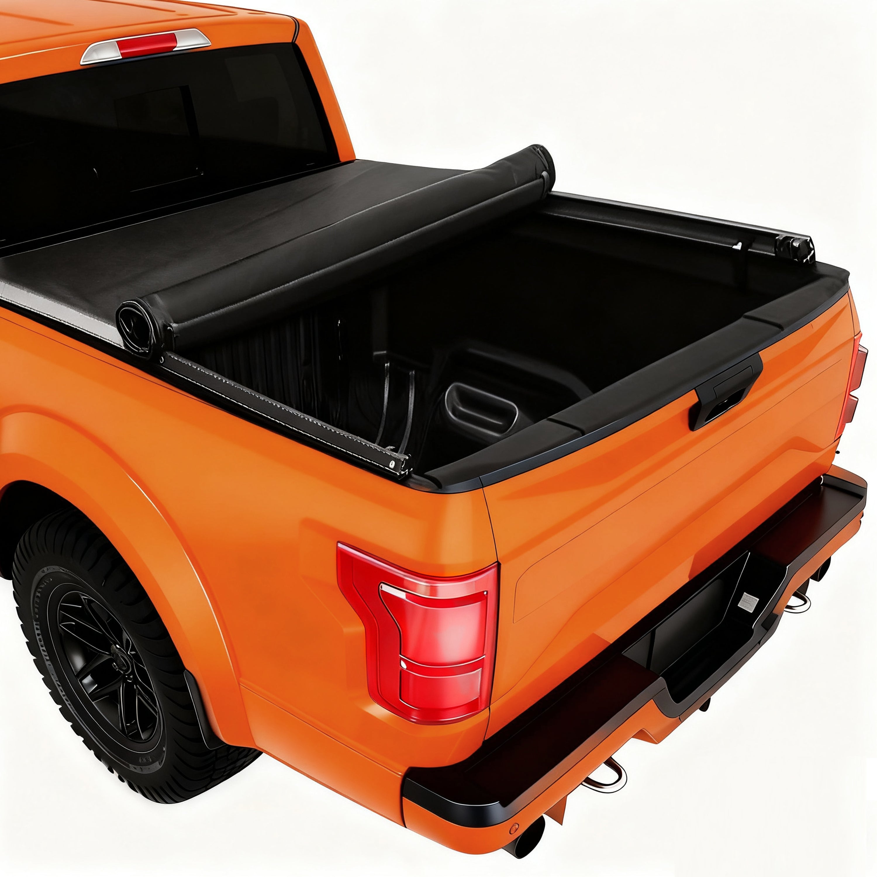 1999-2016 Ford F250 F350 Super Duty 8FT Soft Roll Up Tonneau Cover Bed