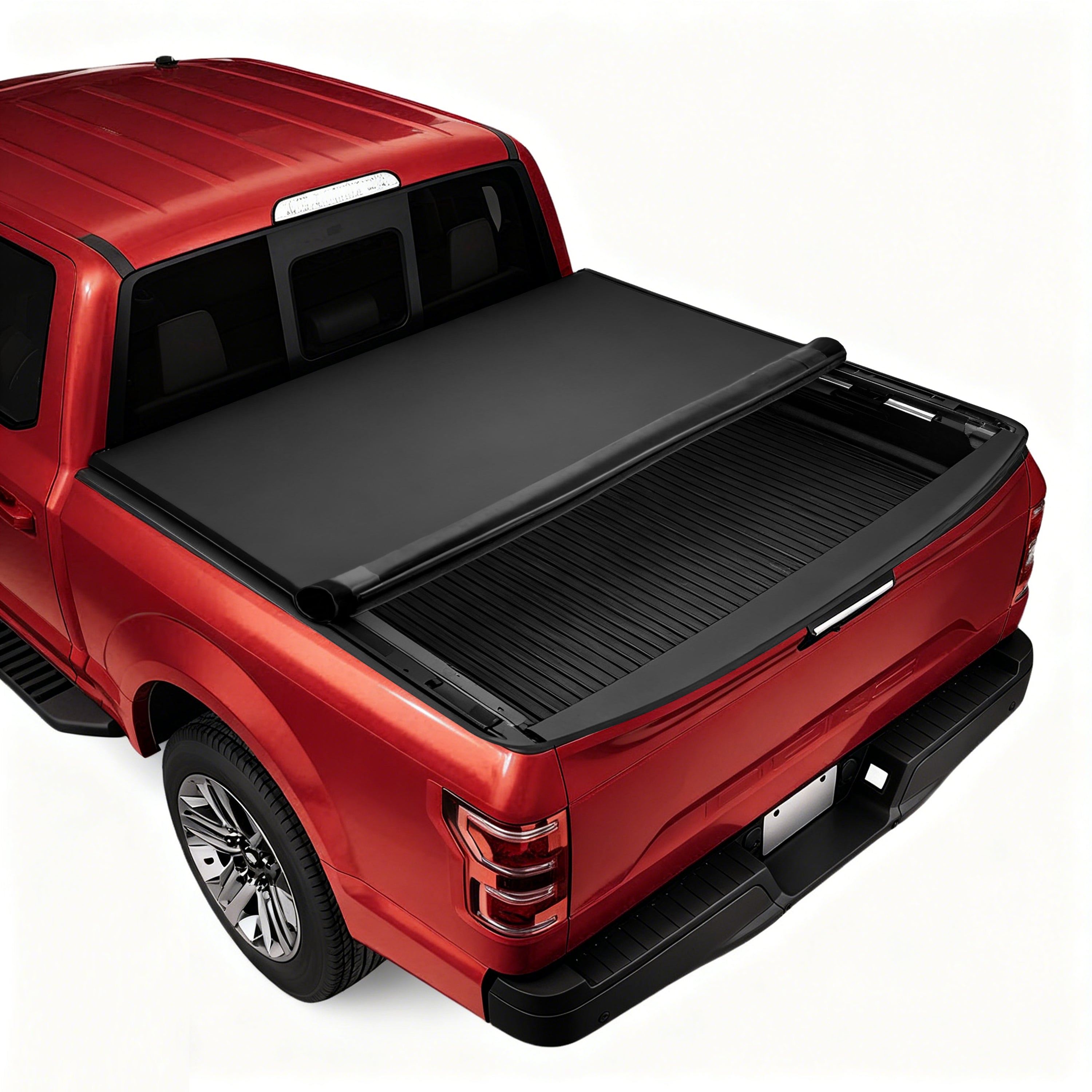 2014-2018 Chevy Silverado Sierra 5.8FT Soft Roll Up Tonneau Cover Bed