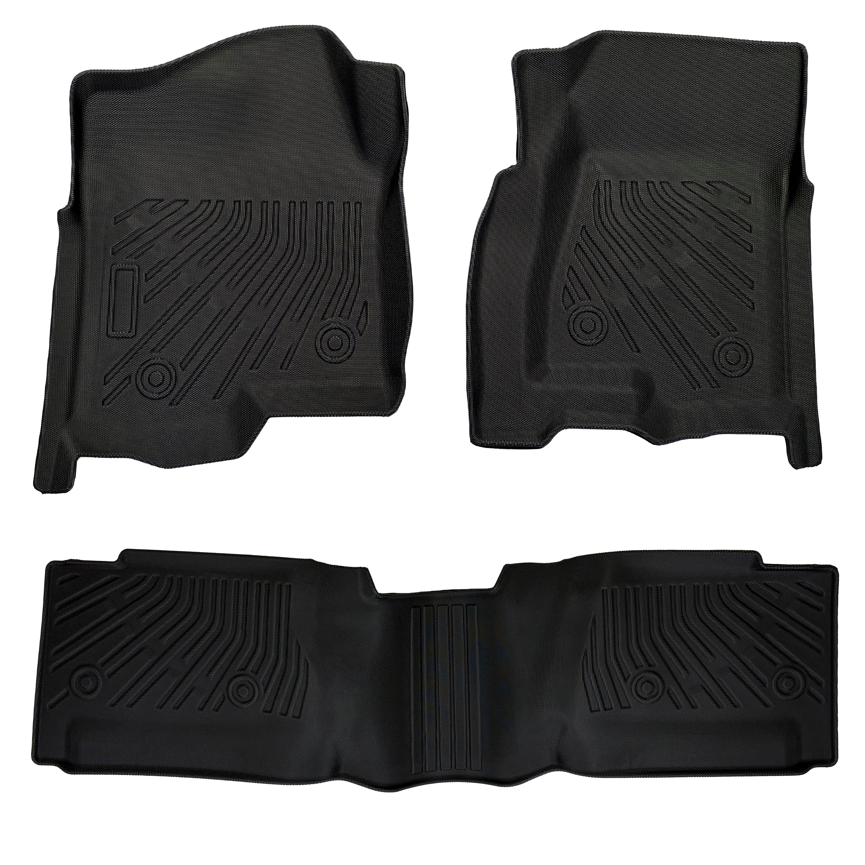 1999-2006 Silverado/Sierra 1500 2500 Extend Cab All-Weather TPE Floor Mats