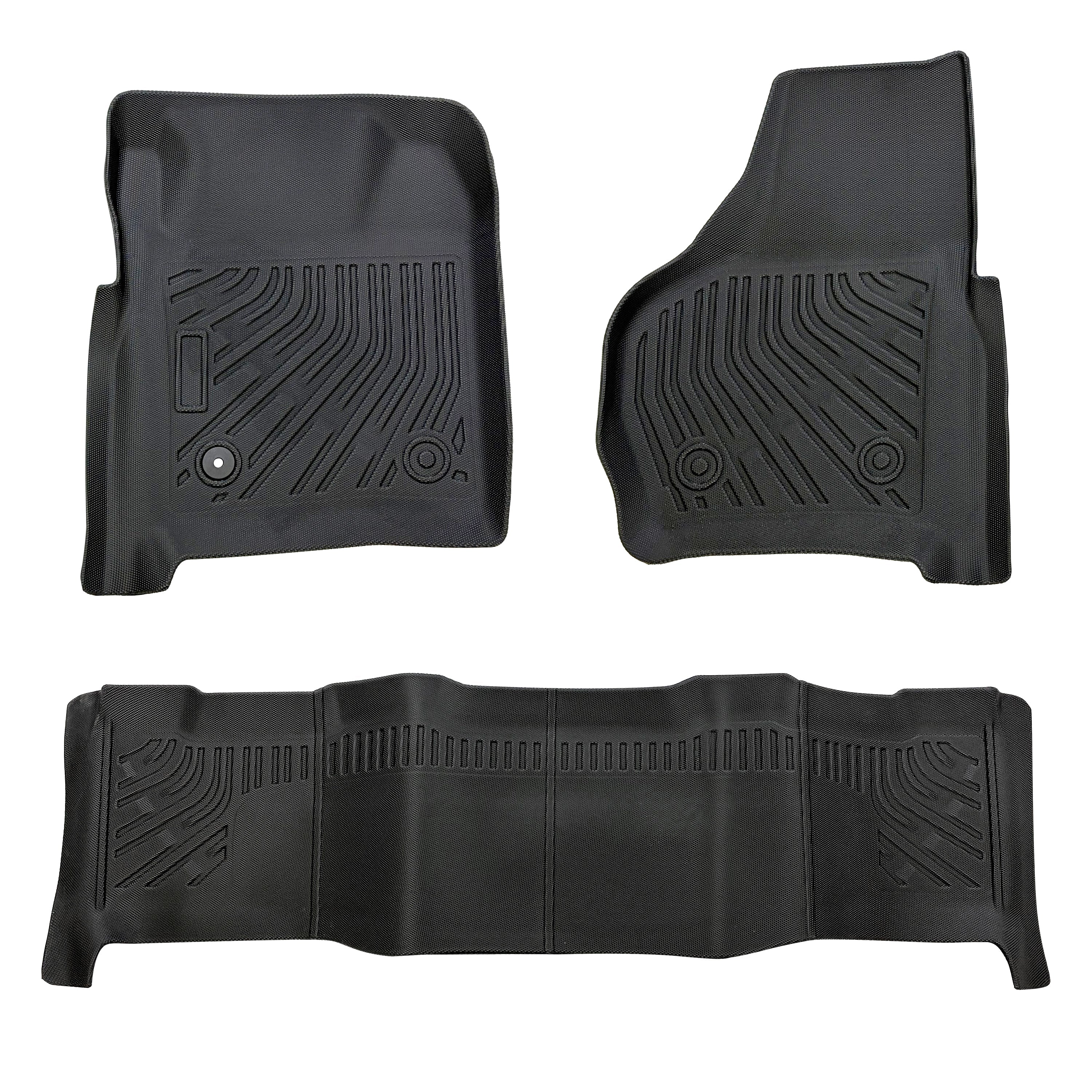 1999-2007 Ford F250 F350 F450 SuperCrew Cab All-Weather TPE Floor Mats