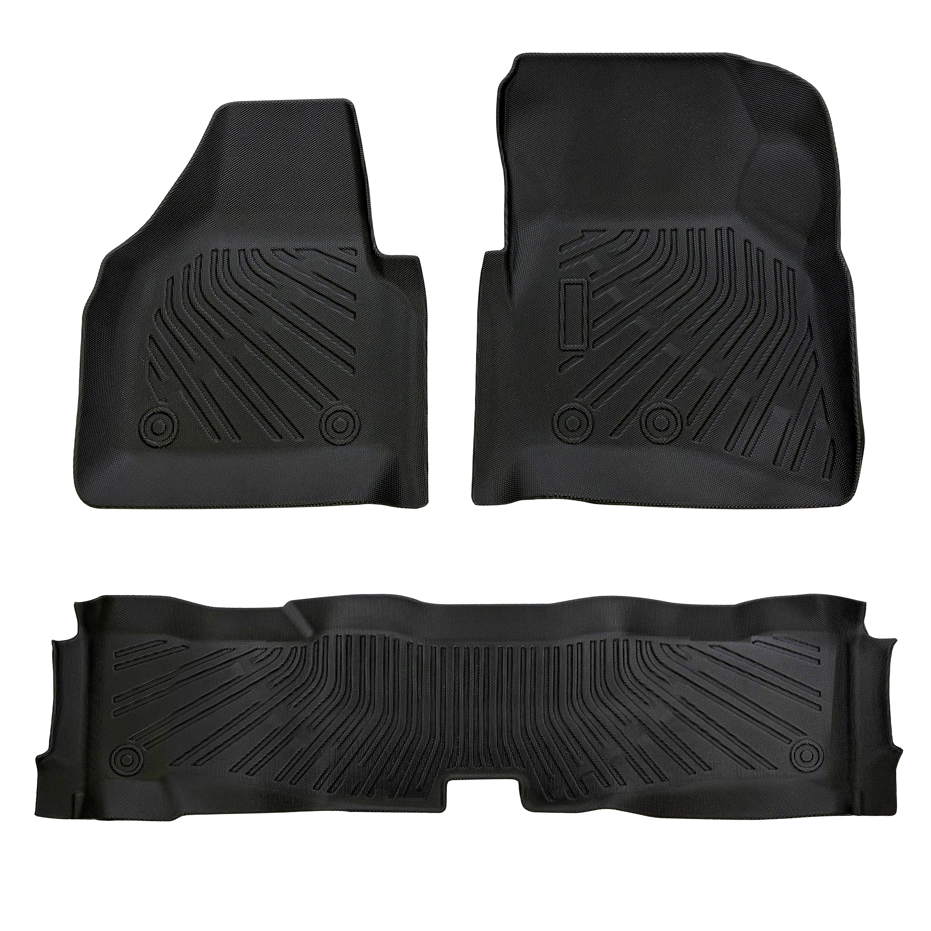 2008-2010 Ford F250 F350 Super CrewCab All-Weather TPE Floor Mats
