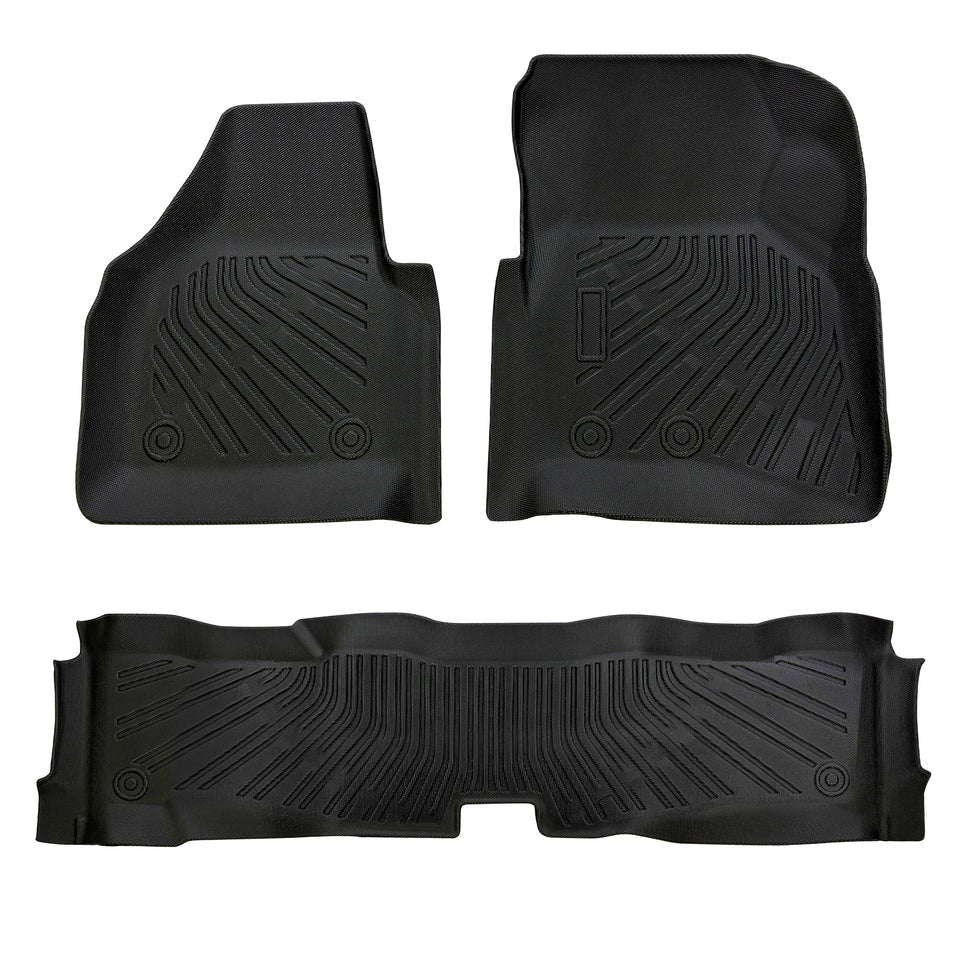 2008-2010 Ford F250 F350 Super CrewCab All-Weather TPE Floor Mats