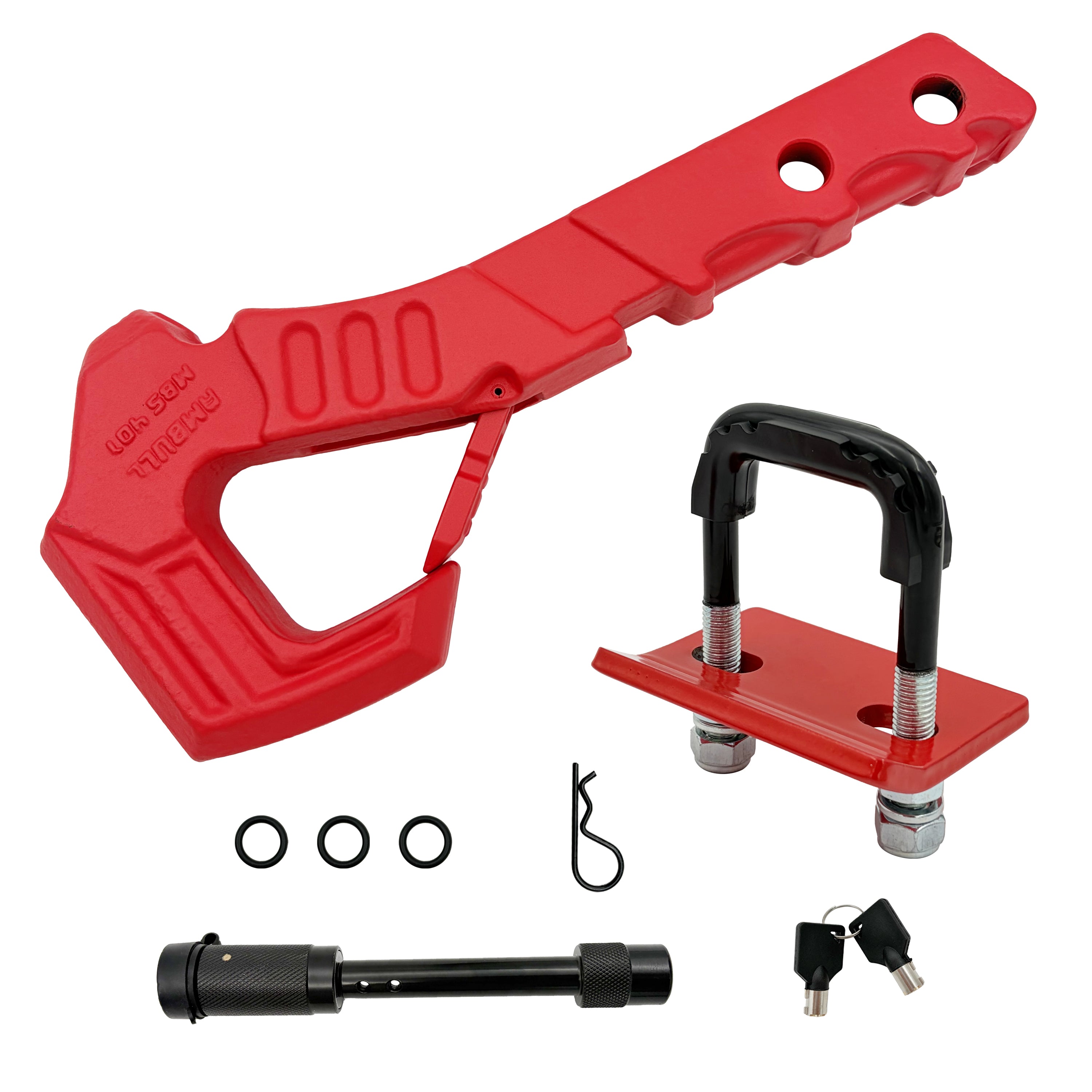 2" Scorpion Tail Hook 88,000 lbs Break Strength with Tightener & Pin