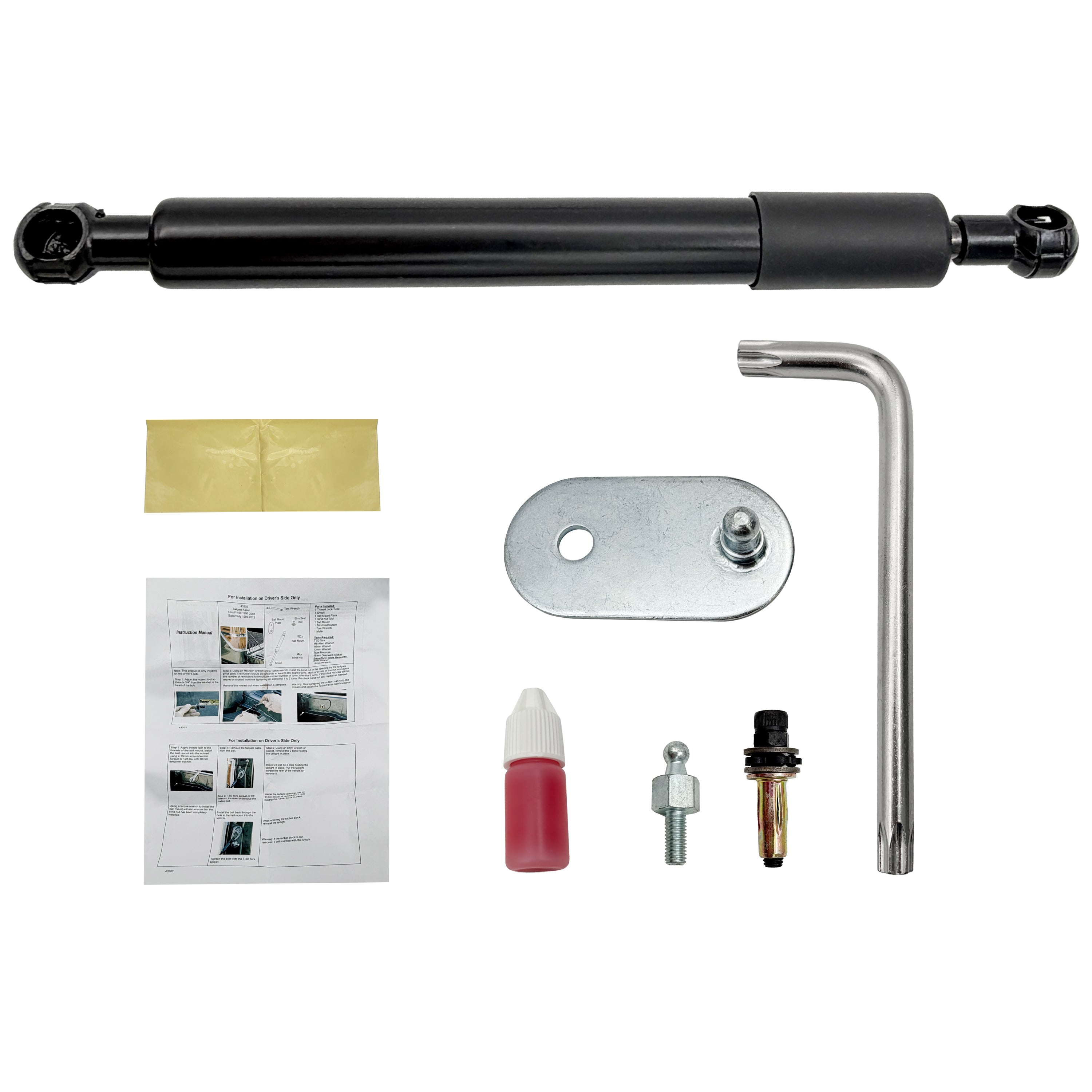 1997-2003 Ford F150 & 1999-2014 F250 F350 Tailgate Assist Shock Kit