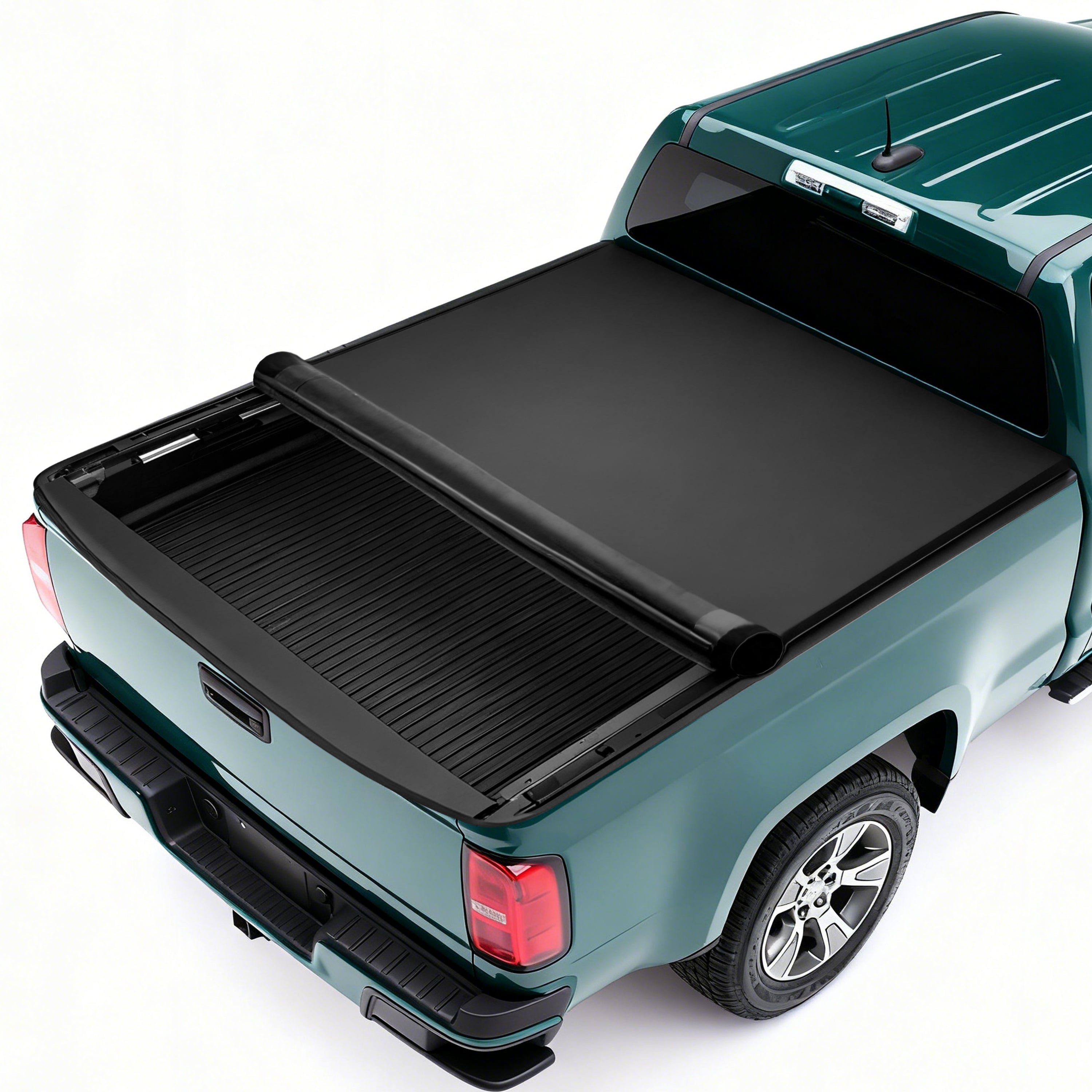 2019-2026 Chevy Silverado Sierra 5.8FT Soft Roll Up Tonneau Cover Bed